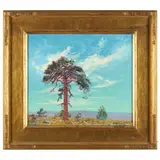 California Landscape by Ferdinand Burgdorff, Oil on canvas on board, sold Sep 2021