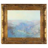 Spring's Unfolding by Charles Harold Davis, Oil on canvas (lined), sold Sep 2021