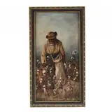 Cotton Picker by William Aiken Walker, Oil on board, sold Sep 2021