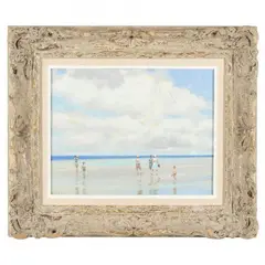 Low Tide by Andre Gisson, Oil on canvas, sold Aug 2021