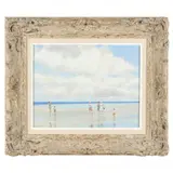 Low Tide by Andre Gisson, Oil on canvas, sold Aug 2021
