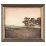 Landscape at Dusk by Christine Rooney, Oil on canvas, sold Aug 2021