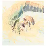 Swimmer Study #3 by Maud Gatewood, Watercolor on paper, sold Aug 2021