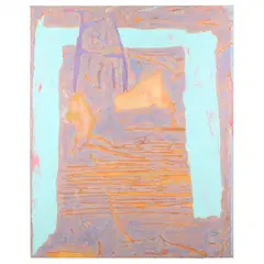 Veronica's Veil LXXVI by Herb Jackson, Acrylic and acrylic gesso on canvas, sold Aug 2021