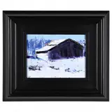 Berkley Barn at Night by Carylon Killebrew, Oil on canvas panel, sold Aug 2021
