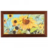 Sunflowers by Nancy Gillespie, Oil on canvas, sold Aug 2021