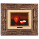 Still Life with Apples by Michael San Fratello, Oil on canvasboard, sold Aug 2021