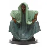 Maria Pequena , Bronze Sculpture by Victor Gutierrez, Cast and patinated bronze, sold Aug 2021