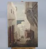 Paysage orientaliste by Emmanuel de Dieudonné, Huile sur panneau, sold Sep 2026