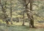 Sous-bois by Auguste Allongé, Aquarelle, sold Sep 2026