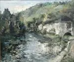 "Le vieux moulin au Bugue, Dordogne", c. 1957 by William Clochard, Huile sur toile, sold Sep 2026