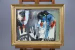 Deux visages by Georgi Daskaloff, 1963, Encre et aquarelle sur papier, sold Sep 2026
