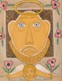 Paul Poiret en saint François by Marie Vassilieff, 1950, Gouache, crayon et encre, sold Jun 2026