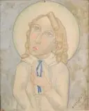 Le petit Georges by Marie Vassilieff, 1929, Huile sur panneau, sold Jun 2026