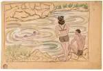 La baignade by Marie Vassilieff, Crayon, encre, aquarelle et gouache sur papier, sold Jun 2026