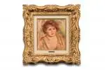 Andrée au chignon by Pierre-Auguste Renoir, 1919, Huile sur toile, sold Jun 2026
