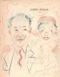 M. et Mme Albert Croquez by James Ensor, 1930, Crayon, sold Jun 2026