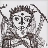 Untitled by Madhvi Parekh, Pen and marker on paper, sold Aug 2025