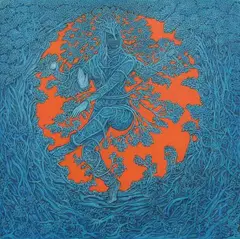 Untitled by Ompal Sansanwal, Acrylic, pen and ink on canvas, sold Aug 2025