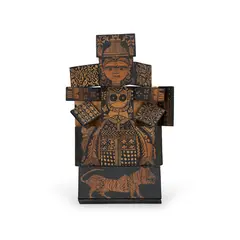 Untitled by K. Laxma Goud, Acrylic on wood, sold Sep 2025