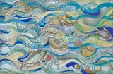 Untitled by Jyoti Bhatt, 2006, Acrylic, charcoal and marker on canvas, sold Sep 2025