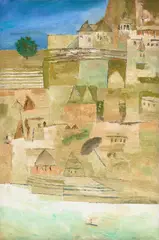 Untitled by Ram Kumar, Oil on canvas, sold Sep 2025