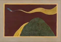 Untitled by Jagdish Swaminathan, Oil on canvas, sold Sep 2025