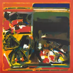 Rajasthan by S. H. Raza, Acrylic on canvas, sold Sep 2025