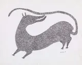 Untitled (Gond Art) by Jangarh Singh Shyam, 1999, Pen and ink on paper, sold Sep 2025