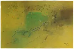 Untitled by Ganesh Haloi, Gouache on paper pasted on mount board, sold May 2025