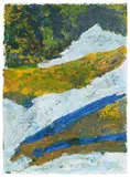 Untitled by Ram Kumar, 2017, Acrylic on paper pasted on mount board, sold May 2025