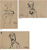 Untitled by Sadanand Bakre, Front: Pen and ink on paper, sold May 2025