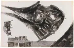 Untitled by Ram Kumar, Ink on paper, sold May 2025
