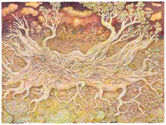 Untitled by Ompal Sansanwal, Watercolour on paper pasted on mount board, sold May 2025