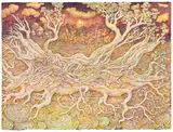Untitled by Ompal Sansanwal, Watercolour on paper pasted on mount board, sold May 2025