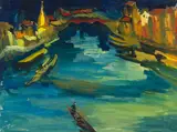 Untitled (Kashmir) by Hari Ambadas Gade, Gouache on paper, sold Jun 2025
