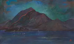 Untitled by K. K. Hebbar, Gouache on paper, sold Jun 2025