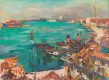 Untitled (Venice) by Walter Langhammer, Oil on canvas, sold Jun 2025