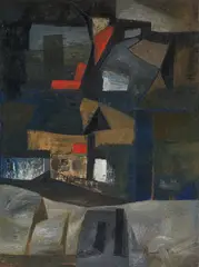 Untitled by Ram Kumar, Oil on canvas, sold Jun 2025