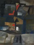 Untitled by Ram Kumar, Oil on canvas, sold Jun 2025