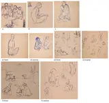 Untitled by Narayan Shridhar Bendre, Pen on paper, offered Jun 2025