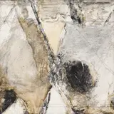 Untitled by S. H. Raza, Acrylic on canvas, sold Jun 2025