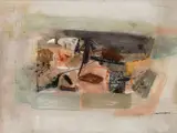 Untitled by Laxman Shrestha, 2004, Pastel on paper, sold Jun 2025