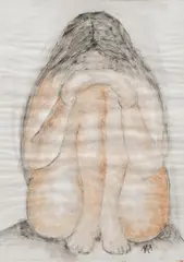 Untitled by K H, Watercolour on paper pasted on board, offered Jun 2025