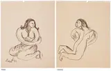 Untitled by Manjit Bawa, Ink on paper, sold Jun 2025