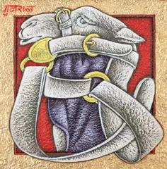 Untitled by Satish Gujral, Acrylic on canvas, offered Jun 2025
