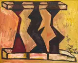 Untitled by Sadanand Bakre, Oil on board, offered Jun 2025