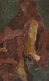 Figure by Krishen Khanna, Oil on canvas, offered Jun 2025