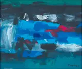 Untitled by K. M. Adimoolam, 2006, Oil on canvas, sold Jun 2025