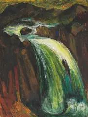 Untitled by Hari Ambadas Gade, Acrylic on paper, sold Jun 2025